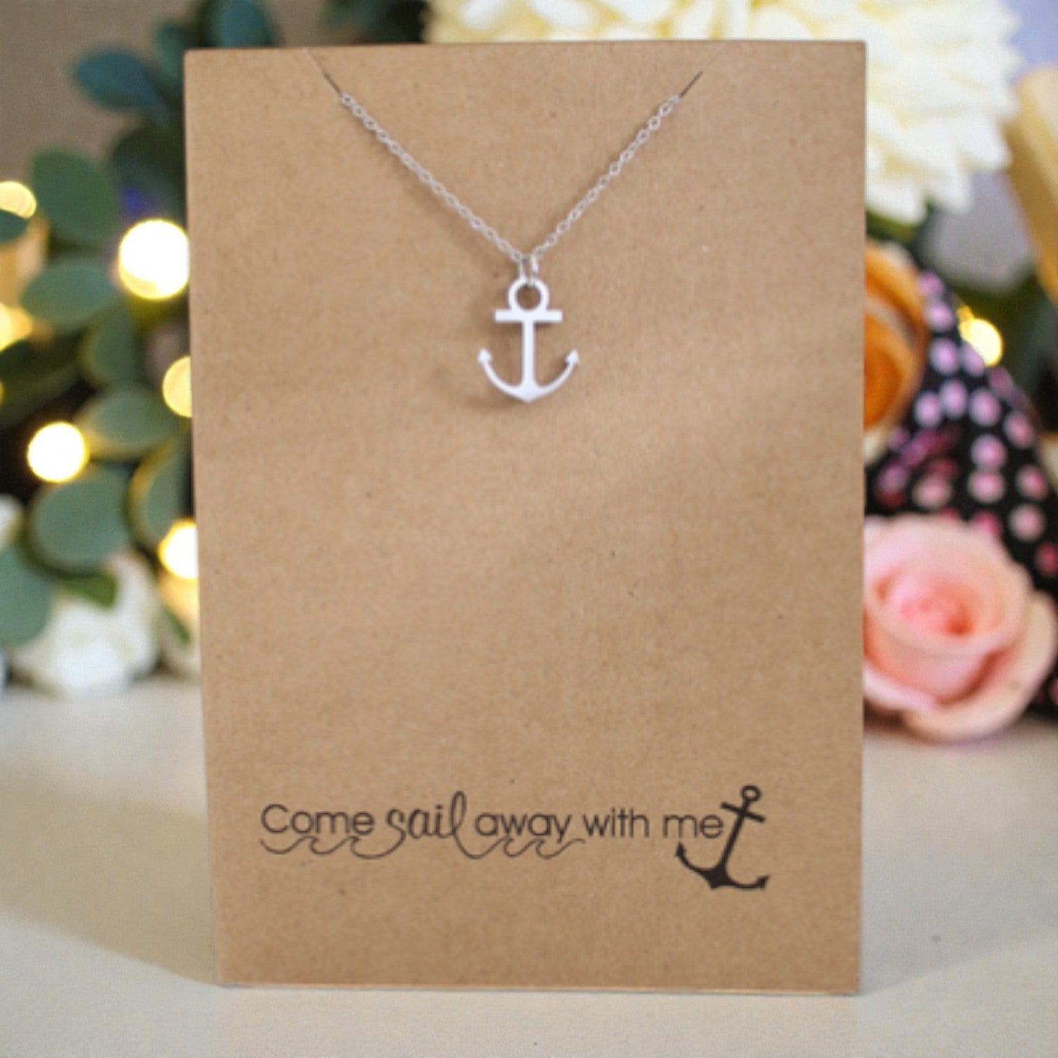 Anchor Pendant & Chain - Card 311