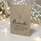 Angel Wing Pendant & Chain - Card 129