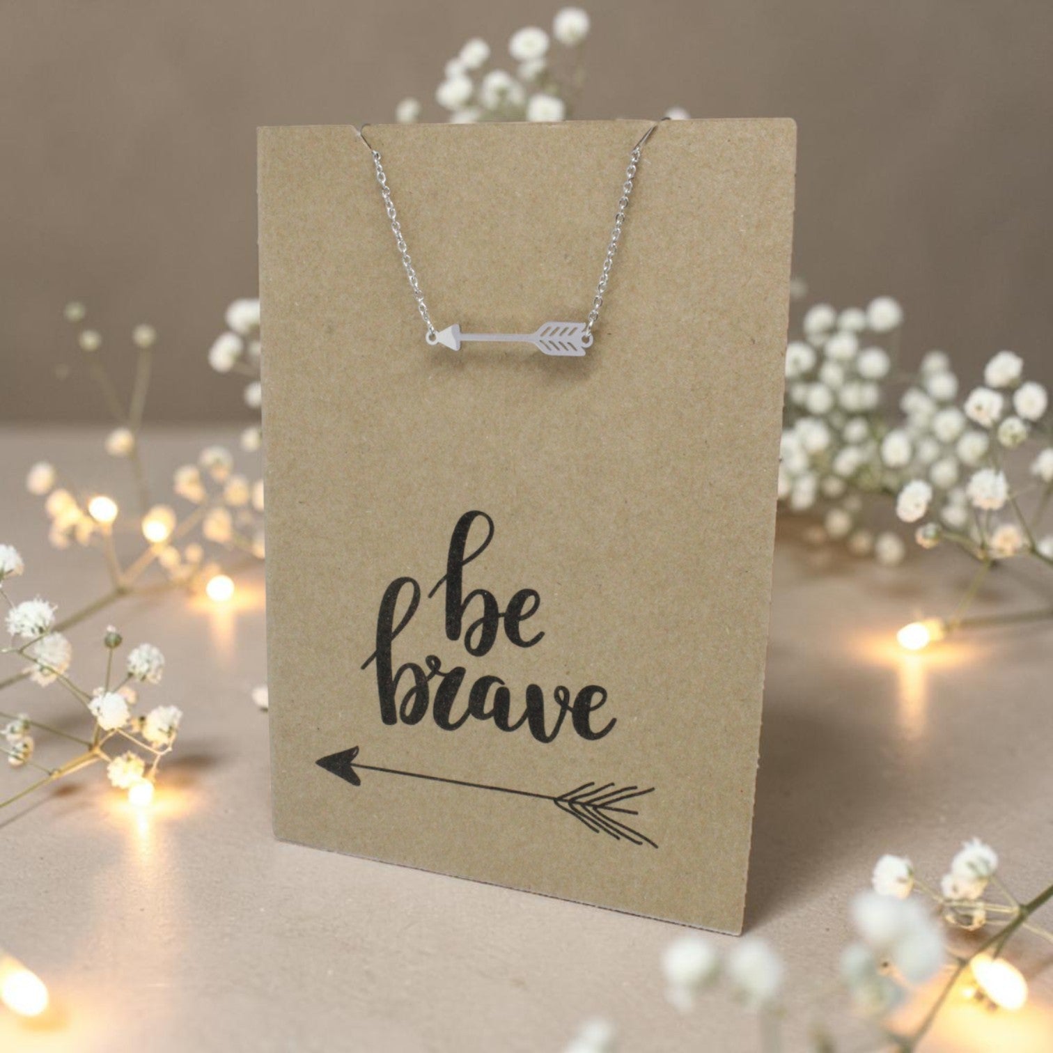 Arrow Pendant & Chain - Card 119