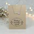 Arrow Pendant & Chain - Card 217