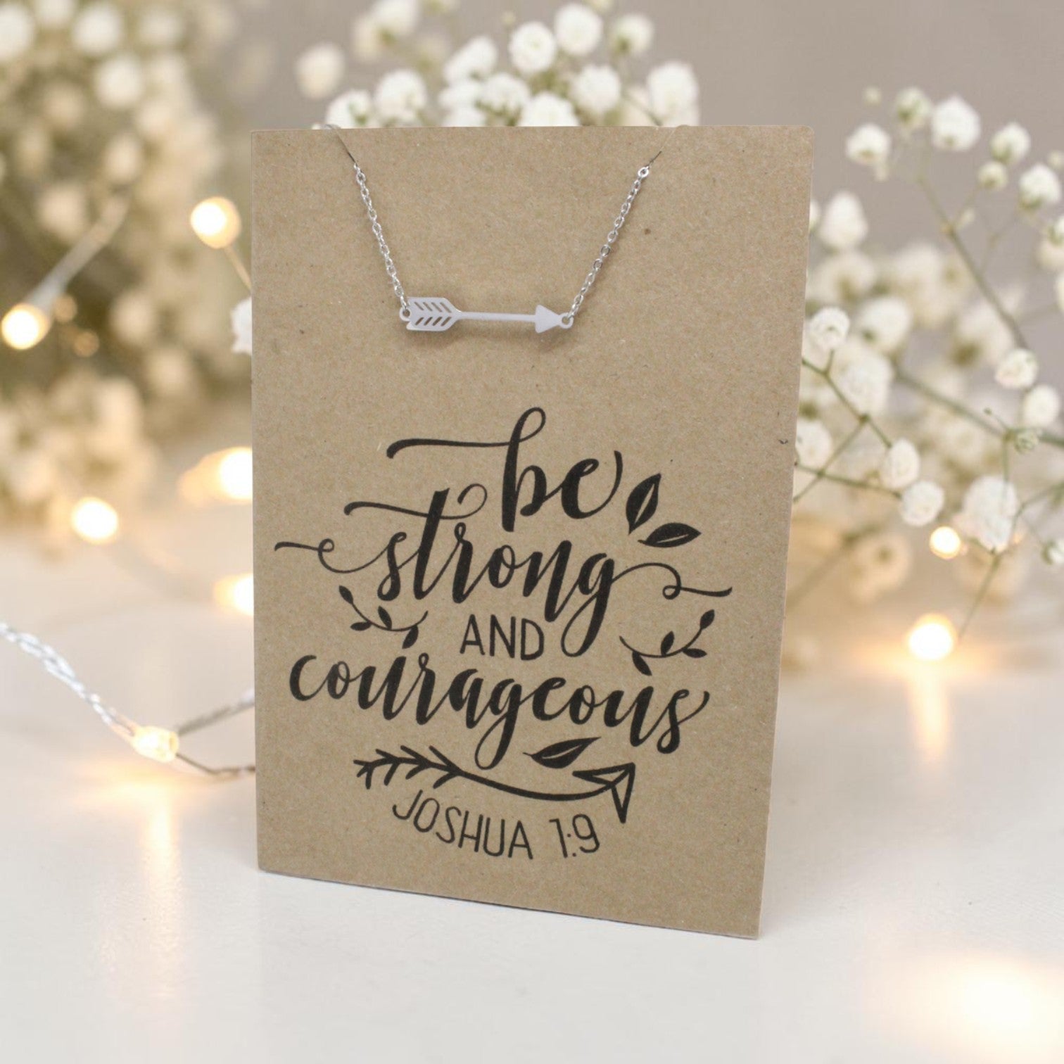 Arrow Pendant & Chain - Card 77