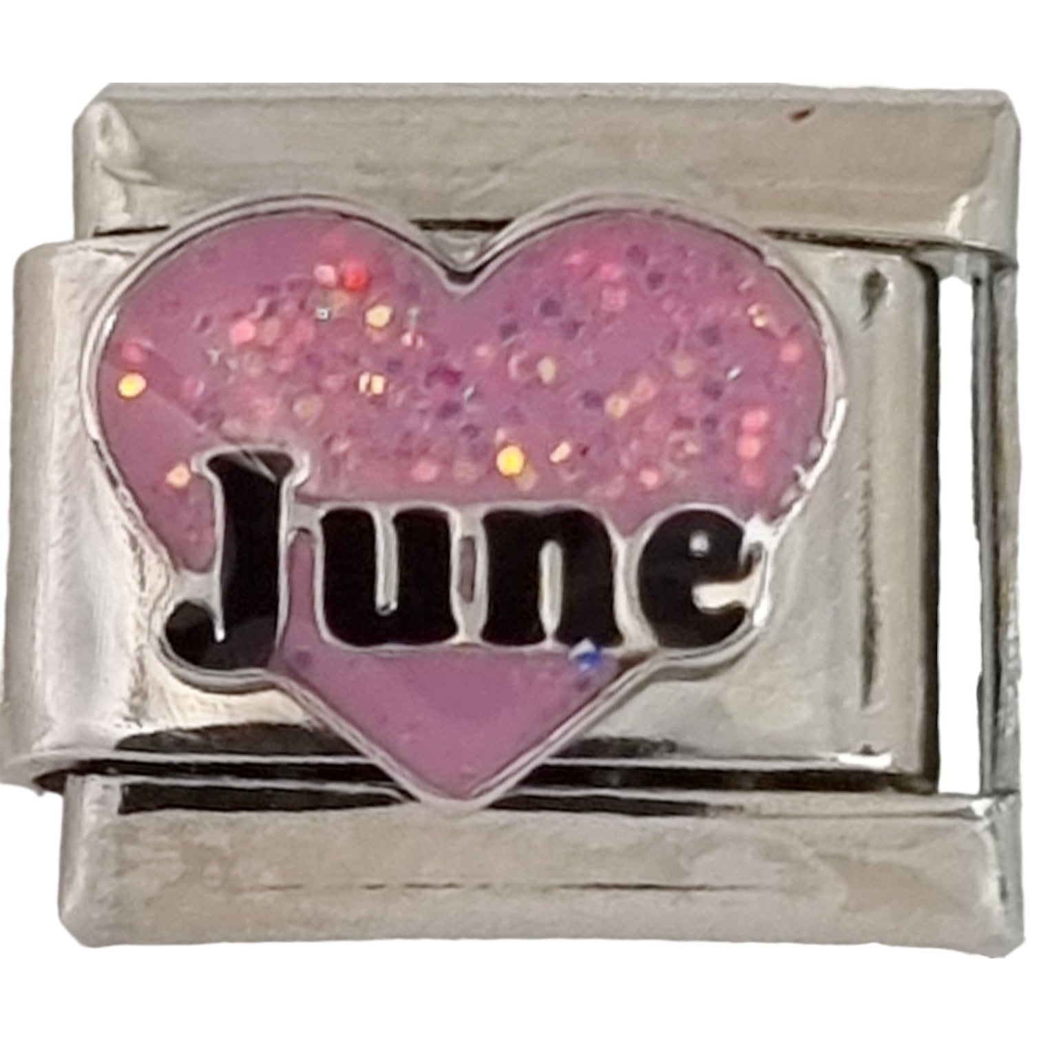 June Heart 9mm Charm