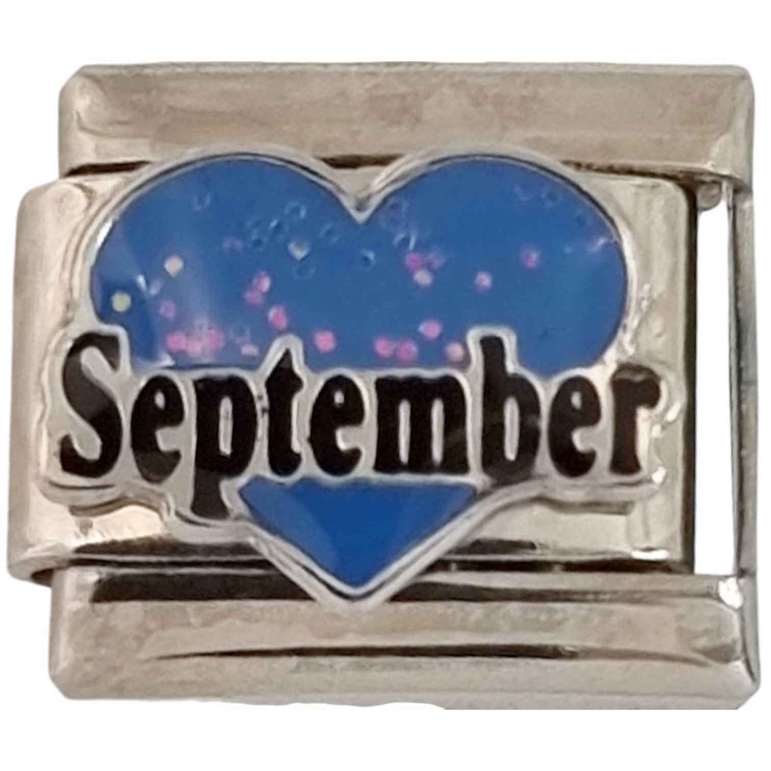 September Heart 9mm Charm