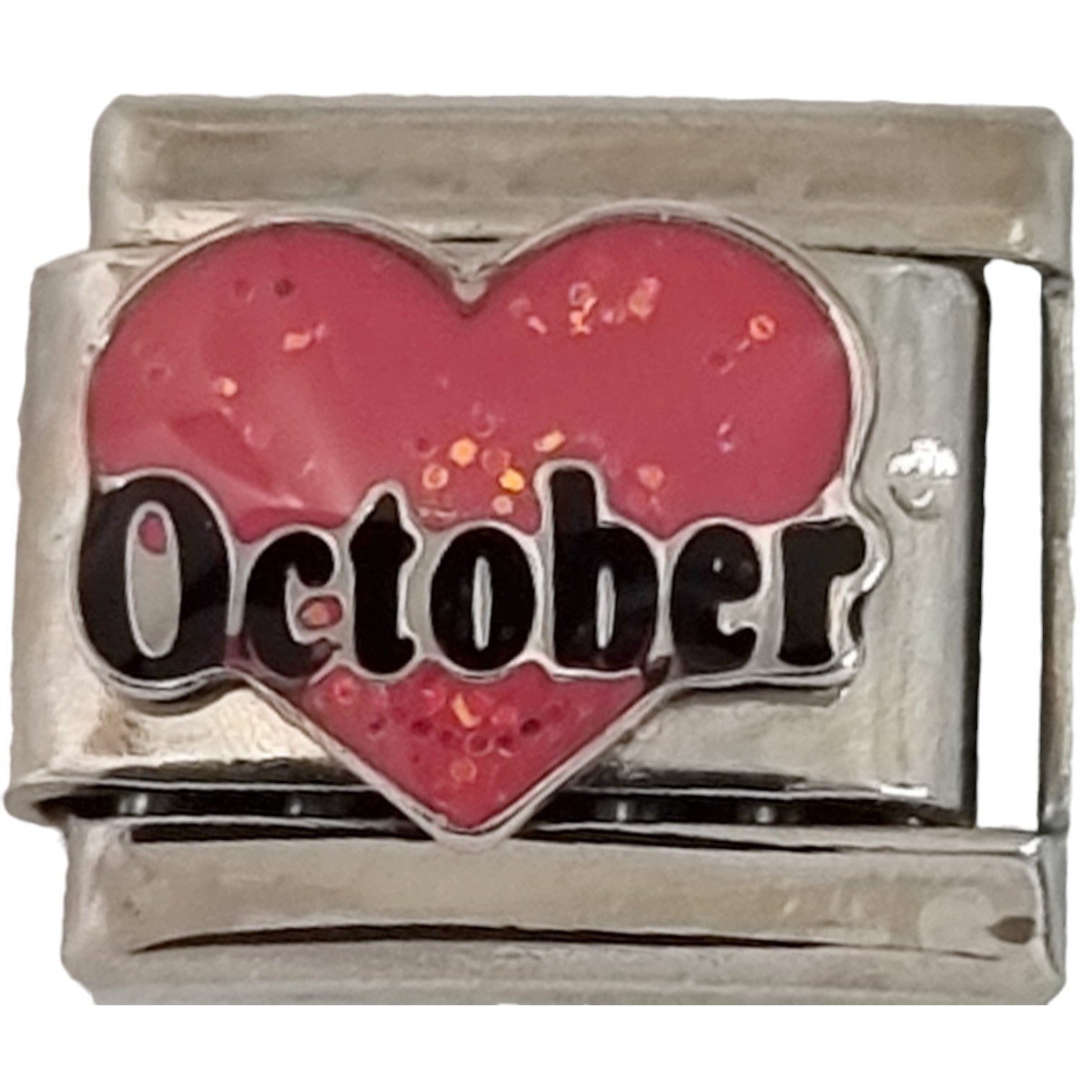 October Heart 9mm Charm