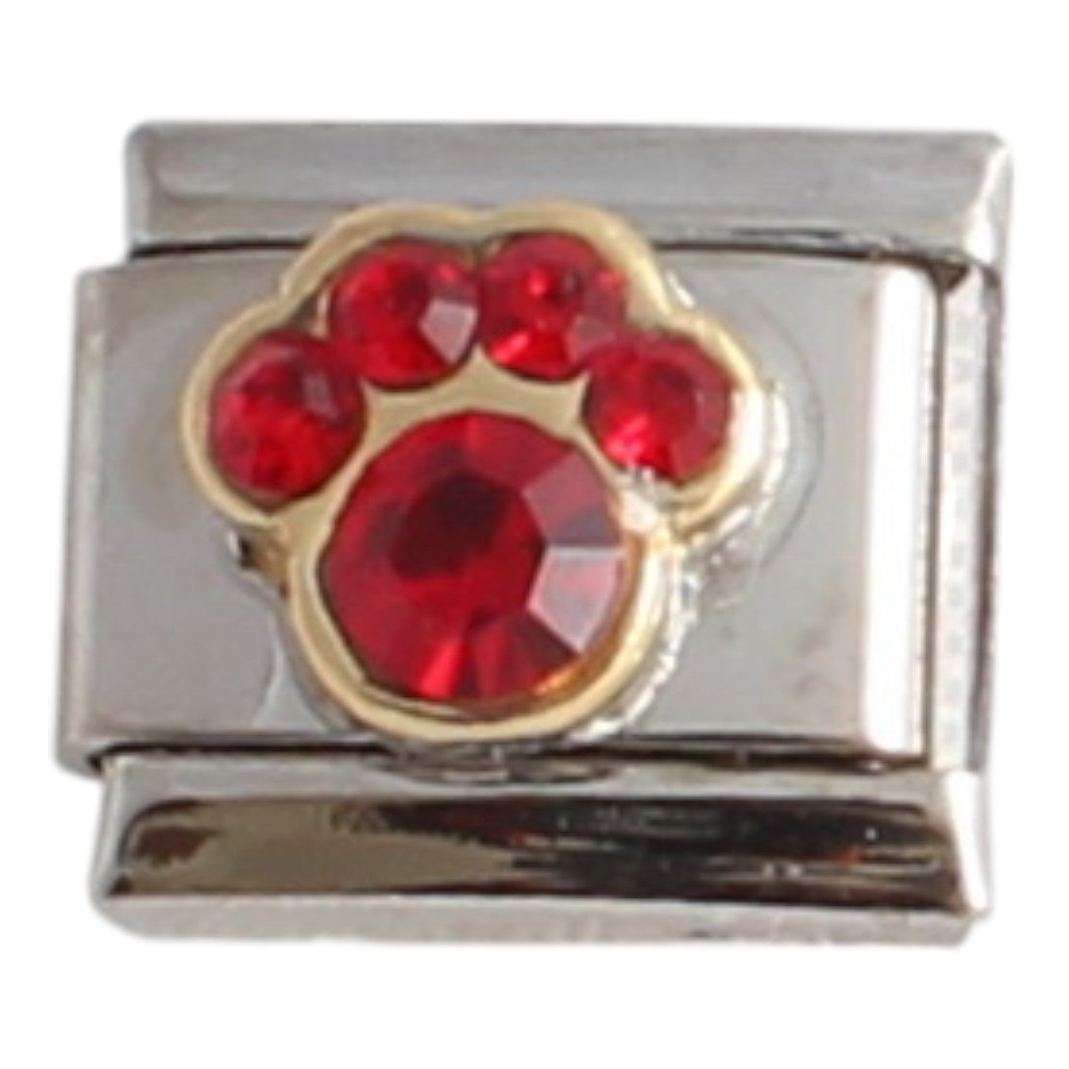 July Birthstone Paw 9mm Charm