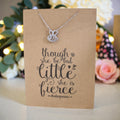 Bee Pendant & Chain - Card 321