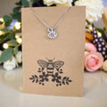 Bee Pendant & Chain - Card 324