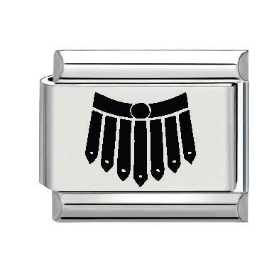 9mm Laser Engraved Charm - Armour Of God - Belt of Truth