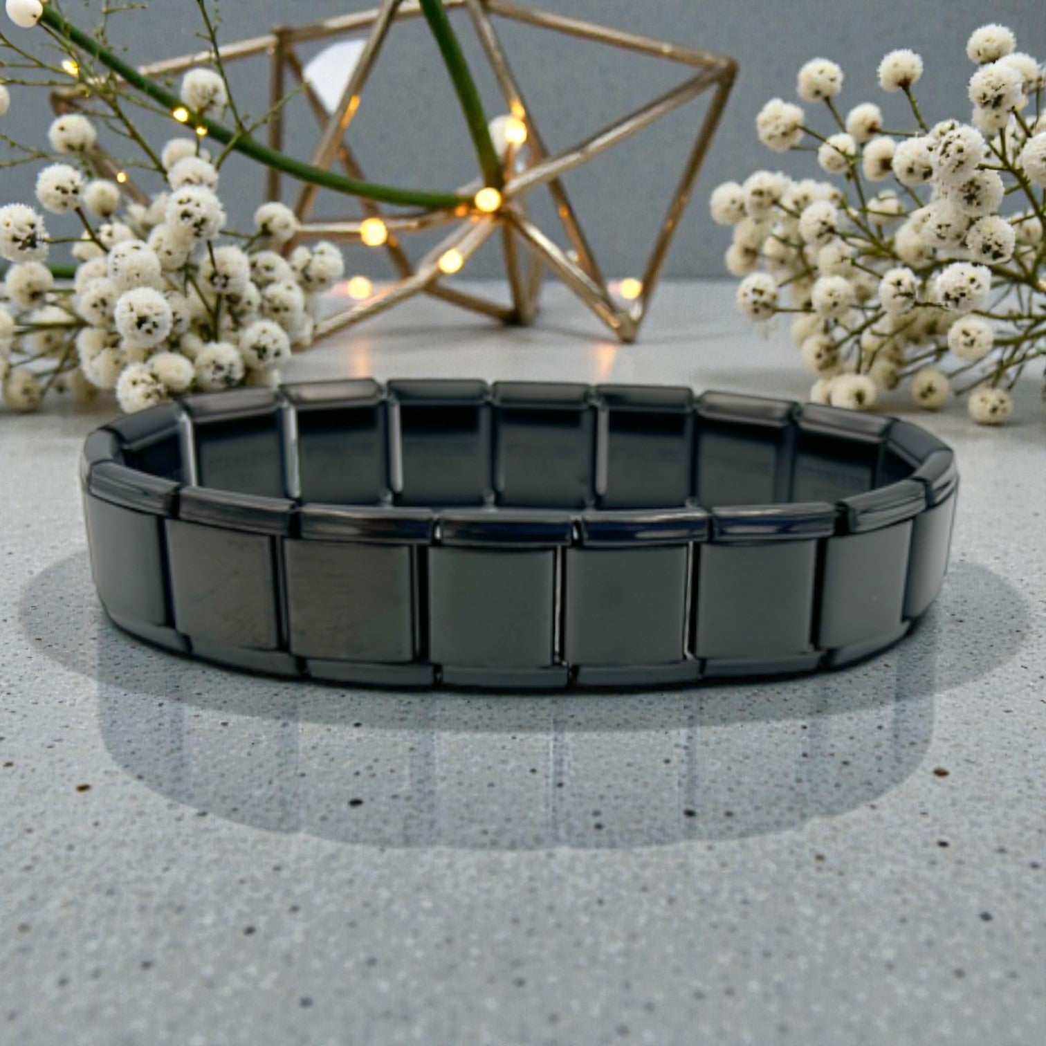 13mm Black Plated Starter Bracelet