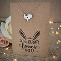 Bunny Pendant & Chain - Card 438