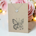 Butterfly Pendant & Chain - Card 258