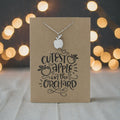 Apple Pendant & Chain - Card 497