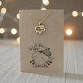 Sheep Pendant & Chain - Card 501