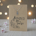 Peacock Feather Pendant & Chain - Card 515