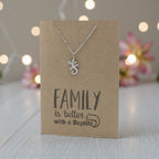 Lizard Pendant & Chain - Card 525