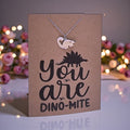 Dino Pendant and Chain - Card 543