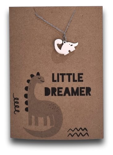 Dino Pendant and Chain - Card 545