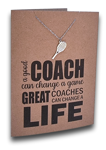 Tennis Pendant and Chain - Card 556