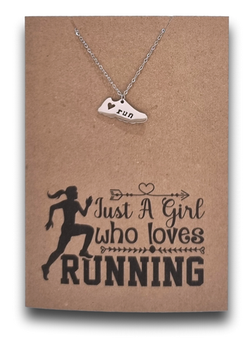 Run Pendant and Chain - Card 559