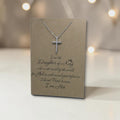 Cross Pendant & Chain - Card 55