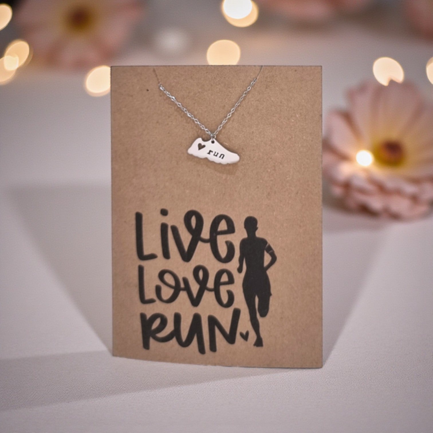 Run Pendant and Chain - Card 560
