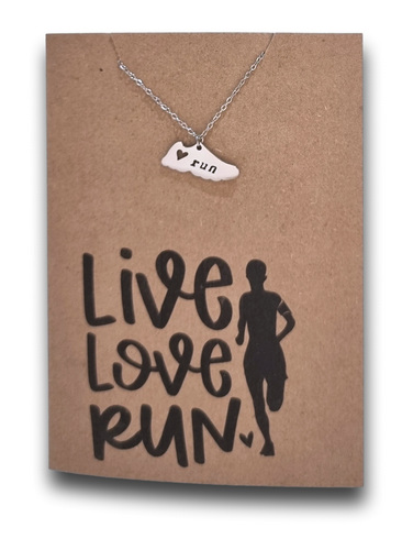 Run Pendant and Chain - Card 560