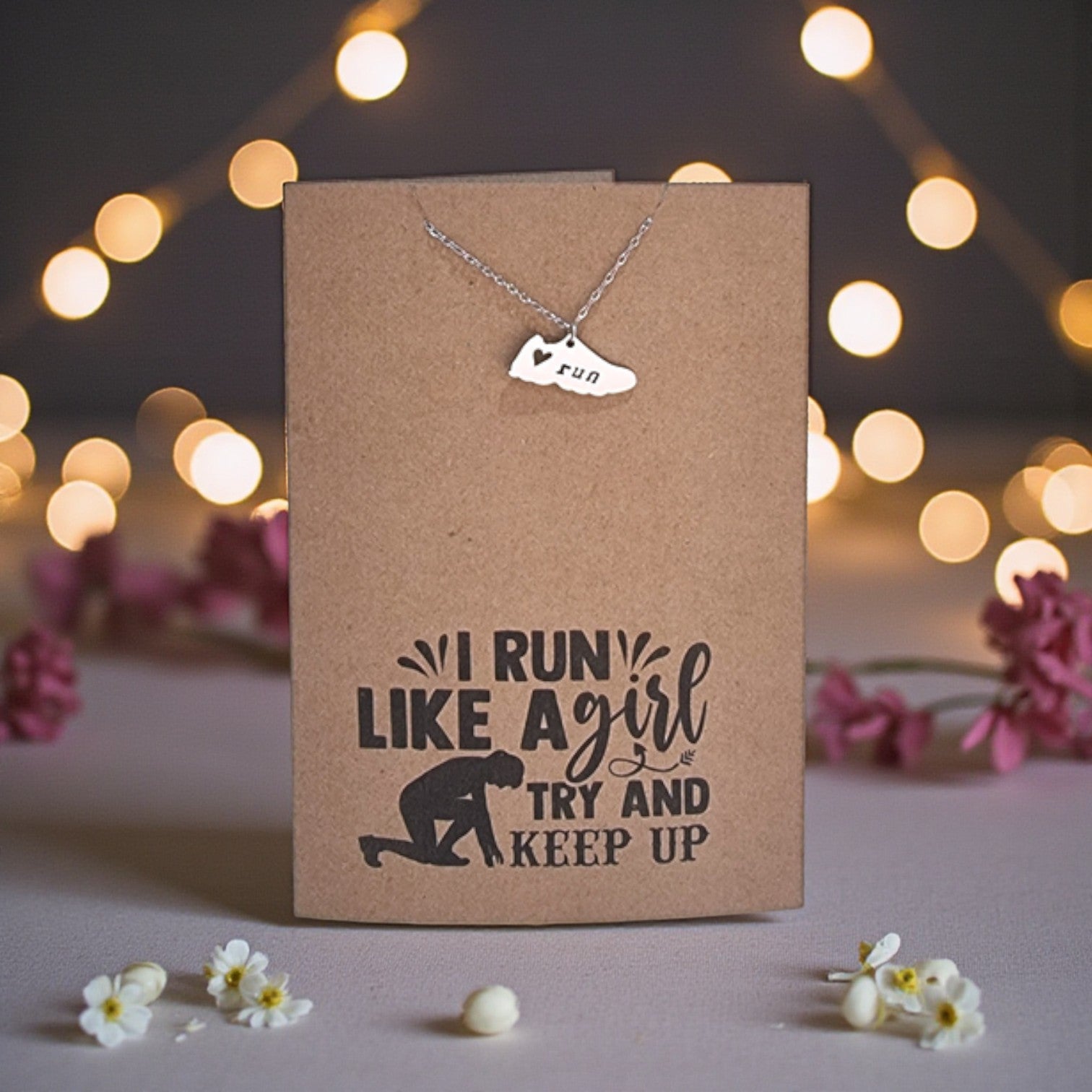 Run Pendant and Chain - Card 561