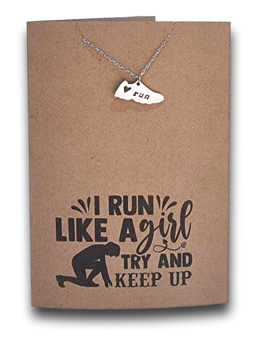 Run Pendant and Chain - Card 561