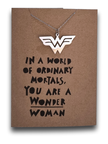 Wonder Woman Pendant and Chain - Card 571