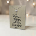 Cross Pendant & Chain - Card 66
