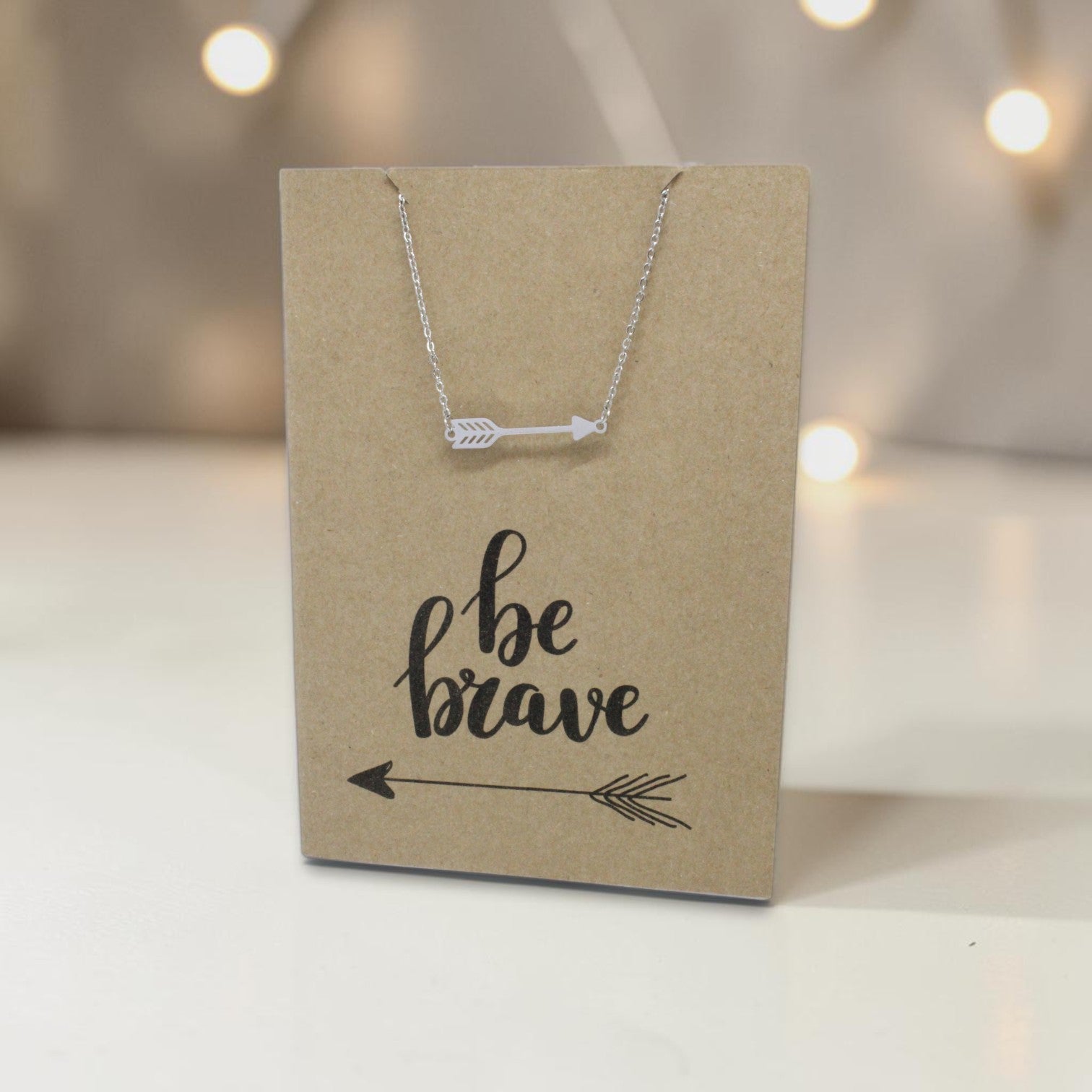 Arrow Pendant & Chain - Card 76