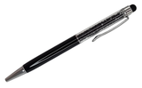 Personalized Crystal Stylus Pen - Black*