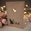 Cat Pendant & Chain - Card 369