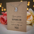 Chameleon Pendant & Chain - Card 385
