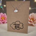 Cloud Pendant & Chain - Card 418