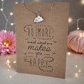 Cloud Pendant & Chain - Card 421