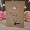 Cloud Pendant & Chain - Card 423