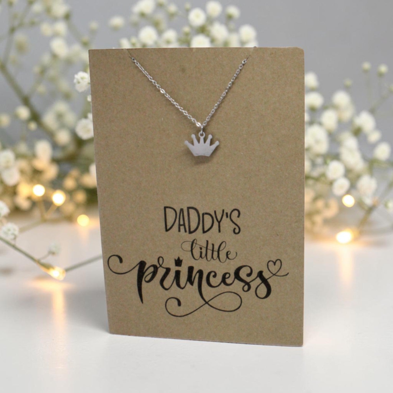 Crown Pendant & Chain - Card 144