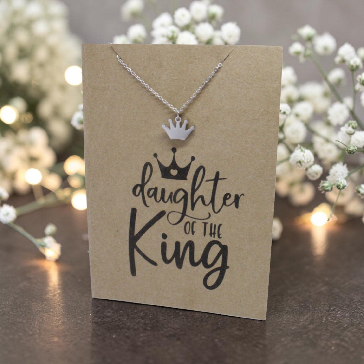 Crown Pendant & Chain - Card 146