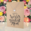 Crown Pendant & Chain - Card 286