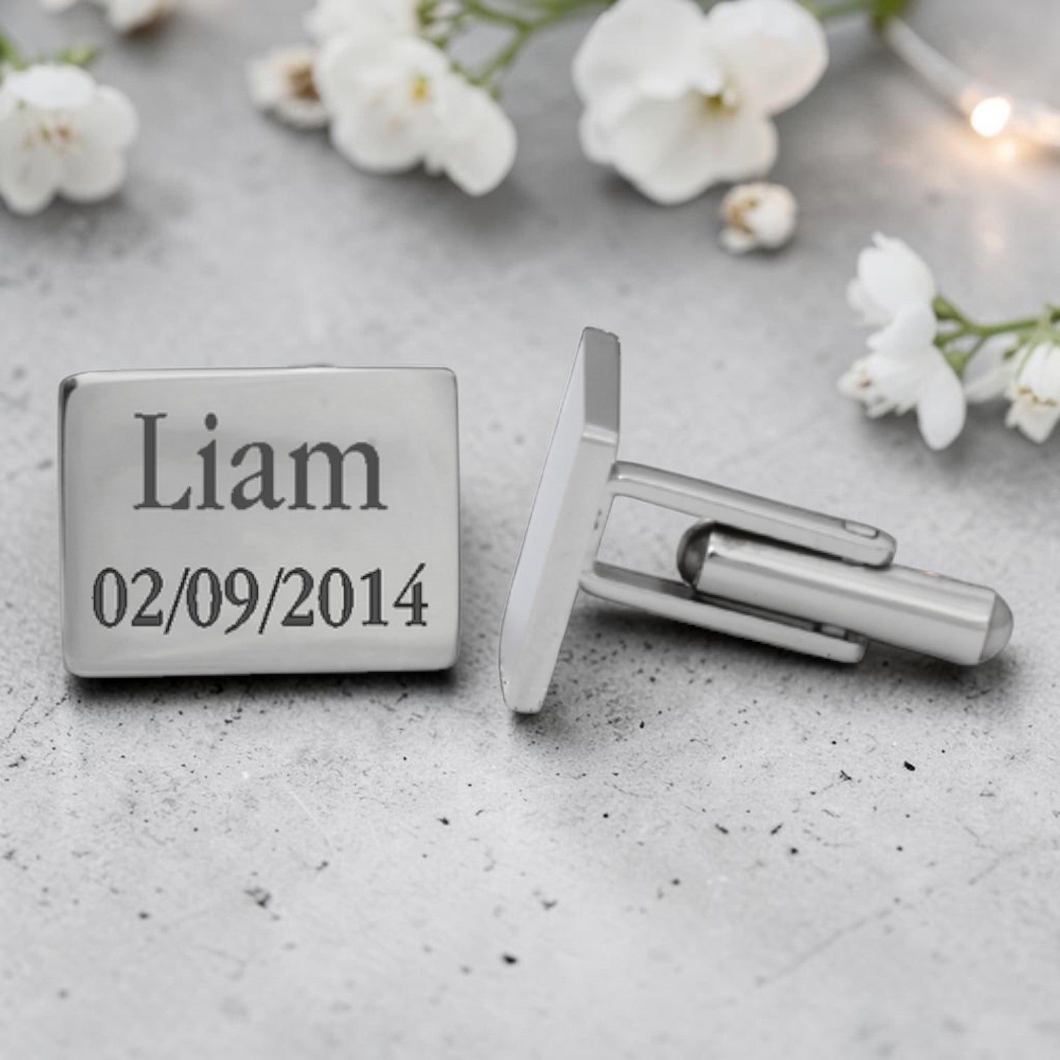 Custom Engraved Cufflinks