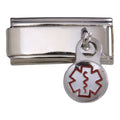 Medical Alert Dangle 9mm Charm (Discontinued)