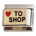 Love to Shop 9mm Charm