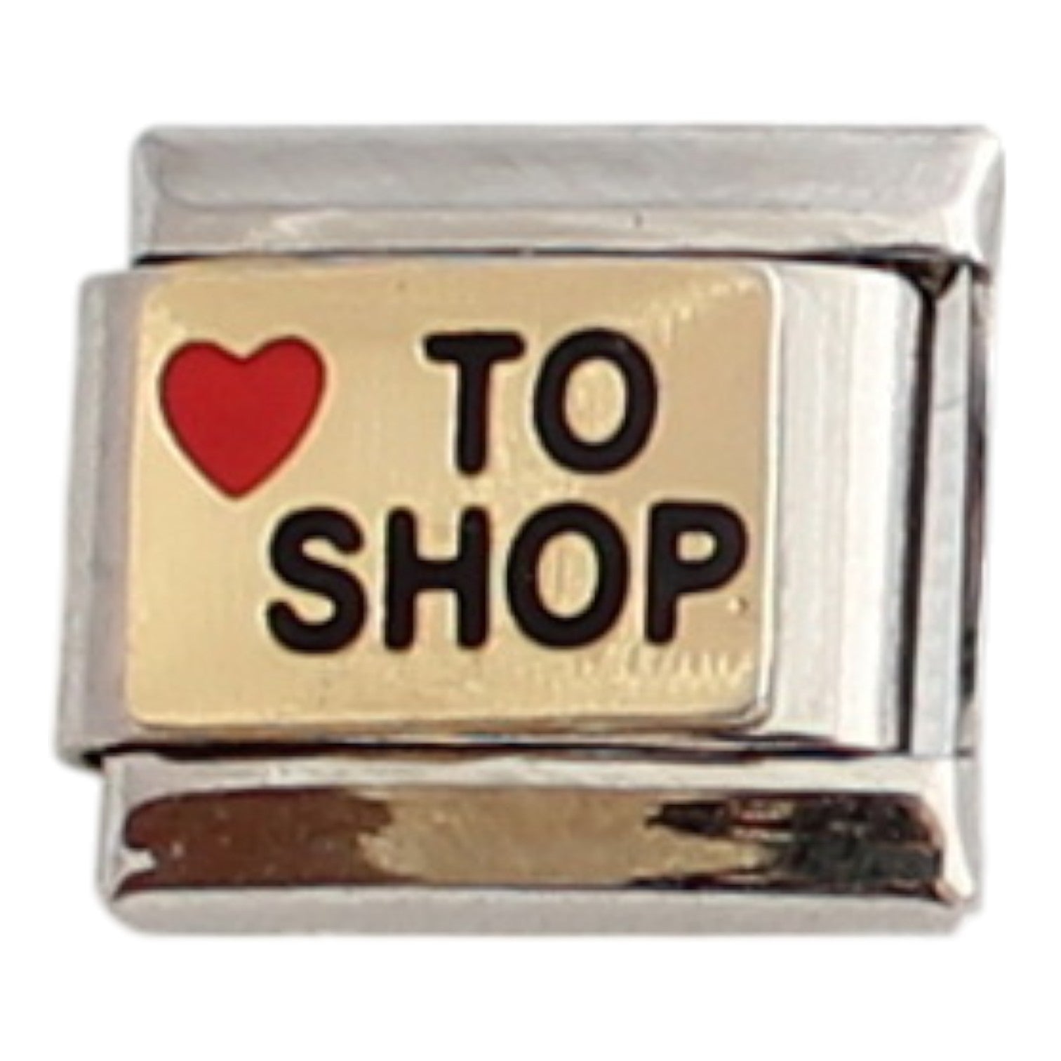 Love to Shop 9mm Charm