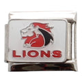 Lions Rugby 9mm Charm