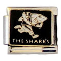The Sharks Rugby 9mm Charm (colour may vary)