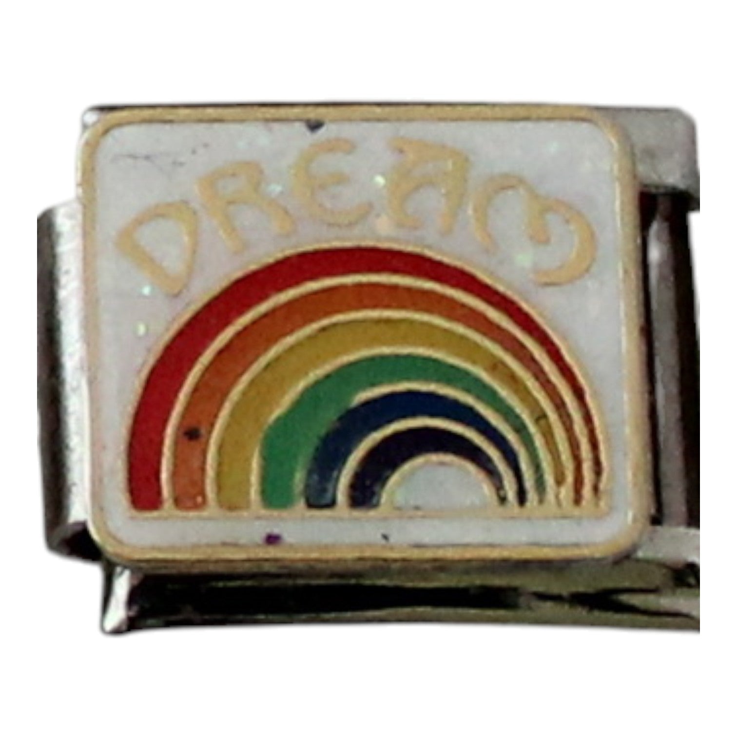 Dream on Rainbow 9mm Charm