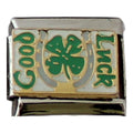 Good Luck Clover 9mm Charm