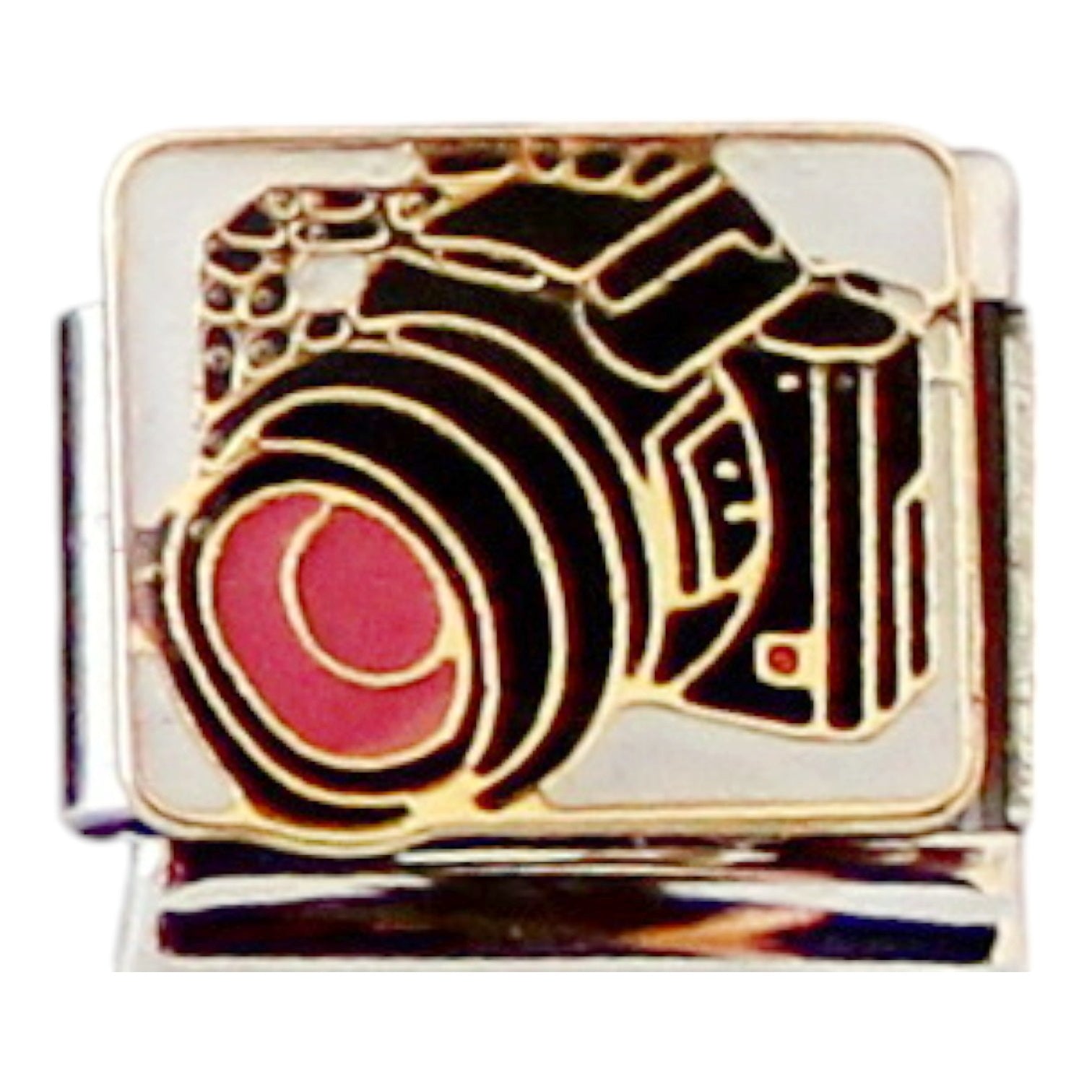 Black camera 9mm Charm