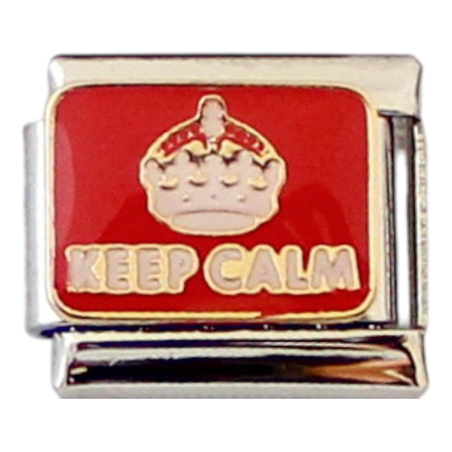 Keep calm 9mm Charm
